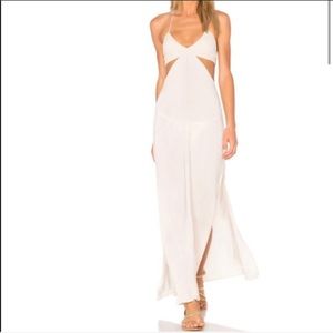Indian innocence cutaway maxi dress